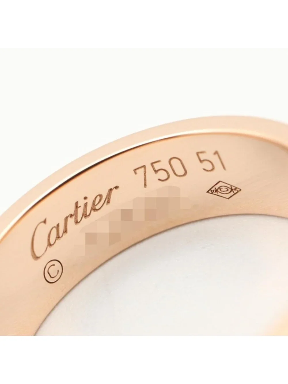 Cartier Ring Love 18K Pink Gold